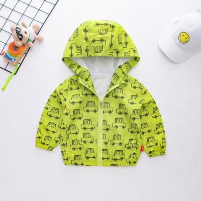 China QUICK DRY Daily Wear Hooded Baby Long Sleeve Baby Clothes Baby Windproof Jacket for sale