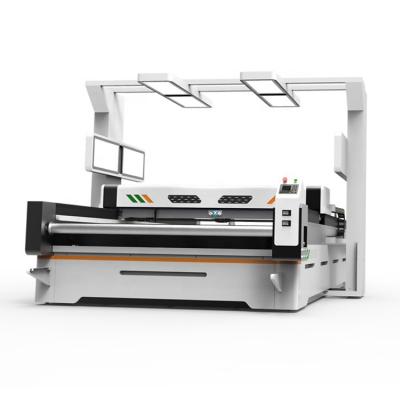 China Laser CUTTING MC1630 Automatic Laser Cutting Machine For Cloth Fabric With Big CCD for sale