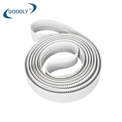 China Flexure Resistance Special Industrial Transmission TG5 TG10 ATG10 PU Steel Rope Strap for sale