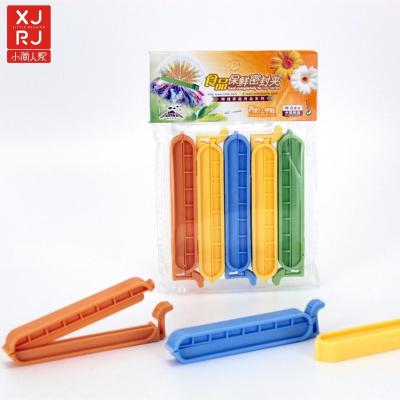 China Good Quality Viable Colored Food Bread Bag Moisture Resistant Colored Sealing Clips for sale