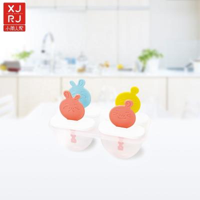 China Viable Homemade Plastic Ice Cream Mold 2021 New 4pcs with Sticks for sale