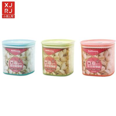 China Freshness Preservation 1150ml Plastic Food Container Cookie Container Storage Jar for sale