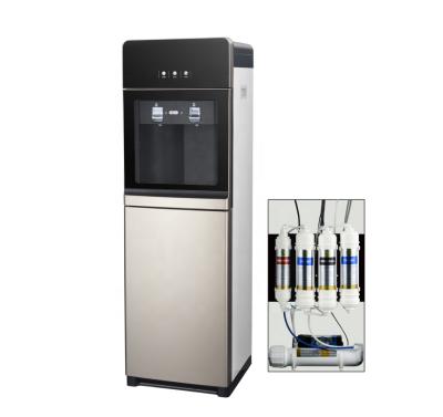 China Hotel POS Type With RO Water Purification System Electric Type Water Dispenser With LED Display for sale