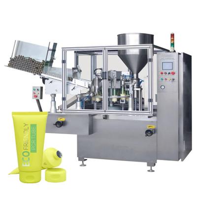 China No Automatic Plastic Tube No Tube Filling and Sealing Machine Plastic Tube Filling Sealing Machine Cosmetic Plastic Tube for sale