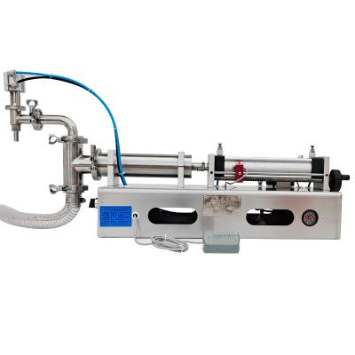 China 5000ml Filling Machine Automatic Small Beverage Pedal Filling Machine Electric Liquid Bottle 500ml for sale