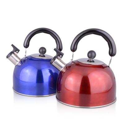 China Factory Custom Colorized Cheap Price Stainless Steel Tea Kettle Whistle Viable for sale