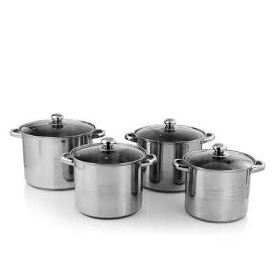 China Sustainable Kitchen Professional Cookware Cooking Pots Sets Cooking Pentole for sale