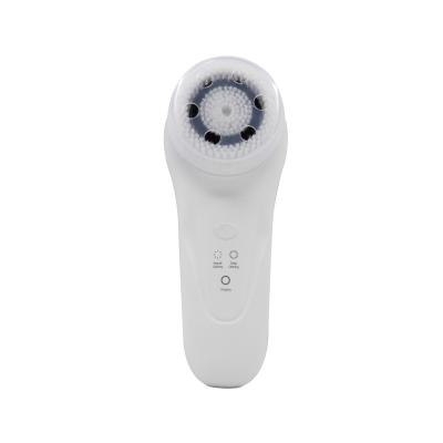 China Acne Treatment Mini Electric Silicone Face Brush Waterproof Facial Cleansing Sonic Brush Massager for sale