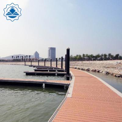 China Contemporary Pontoon Marina Dock Anti-skid Decking with Competitive Price for Sale in China for sale