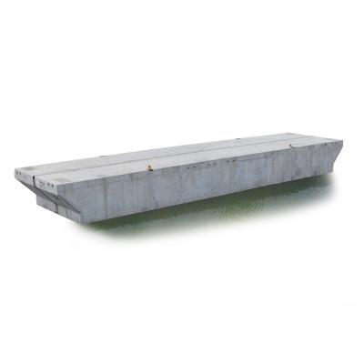 China Concrete Material Easy Yacht Float Yacht Pontoon Poonton Marinas Standard Floating Dock Pontoon for sale