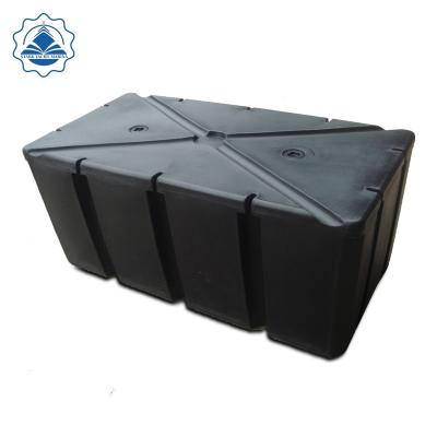 China Floating Dock Pantoon Used In Aluminum Alloy Pontoon Yacht Floating Pontoon Marine Black Floats for sale