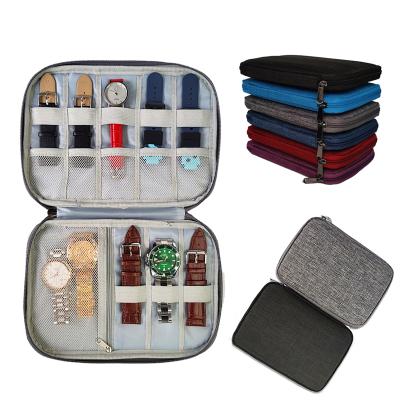 China Velvet Storage Organizer Bag BOORUI Watch Band Velvet Storage Organizer Bag Watch Band Bag For Apple Watch Strap Travel Bag for sale