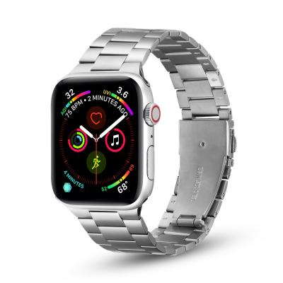 China BOORUI Stainless Steel Strap Strap For Apple Watch Band 6/5/4/3/2/1 38mm/40mm 42mm/44mm Metal Band for sale