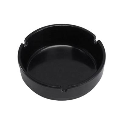 China Hot selling 4 inch round melamine high temperature resistant ash tray home hotel bar restaurant nightclub for promotion for sale