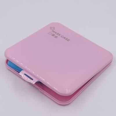 China Household Child Portable Storage Box Face Mask Storage Box Plastic Case For Face Mask for sale