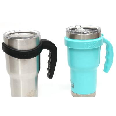 China Dymolding dy039 Tumbler Handle Cup Handle Eco-friendly Custom Hot Selling Plastic Handle For 30oz Stainless Steel Tumbler for sale