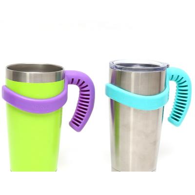 China Dymolding custom viable custom tumbler dy040 handle cup handle hot sale plastic handle for 20 oz tumbler for sale