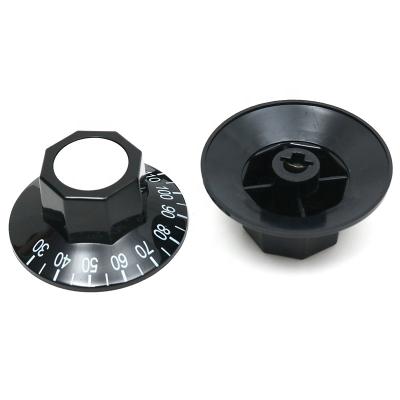 China Beautiful And Convenient Dy050 Temperature Gauge Injection Plastic Knob Oven Knob Made In Dymolding for sale