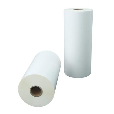 China Factory sale moisture proof directly/super white/transparent/moisture proof/gloss/matte/27mic*7100mm*3000m/bopp thermal lamination film for sale