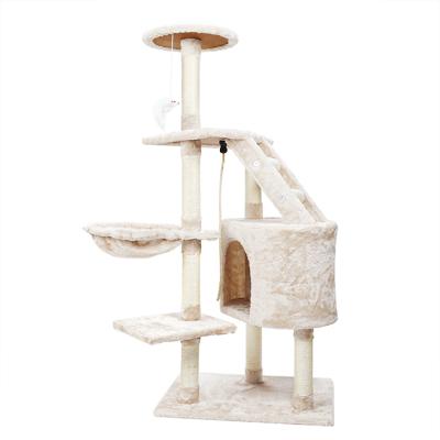 China New Arrival Multilevel Pet Cat Tree House Tower High Quality Hot Sale Viable for sale