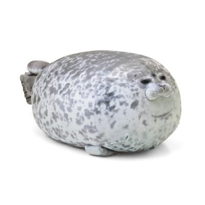 China Popular soft sea pillow seal anti-pilling seal aquarium plush toys visiting hall for sale