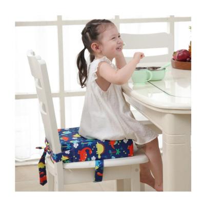 China Anti-bacteria Children's Dining Chair Lifted Cushion Student Cushion Waterproof Convenient Seat Disassembly And Wash Cushion for sale