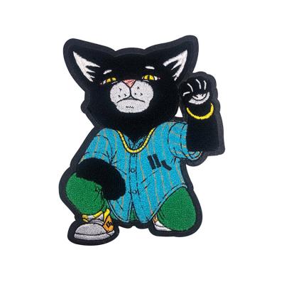 China Wholesale 3D Design Woven Label Iron On Embroidery Hang Hand Logo Custom Fabric Embroidered Clothing For Badges Woven Patches for sale