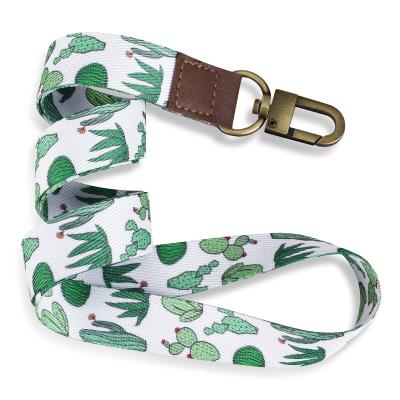 China Custom Blank Lanyard For Keys Colorful Nylon Polyester Sublimation OEM Logo Printed Lanyard Wholesale Promotional Gift for sale