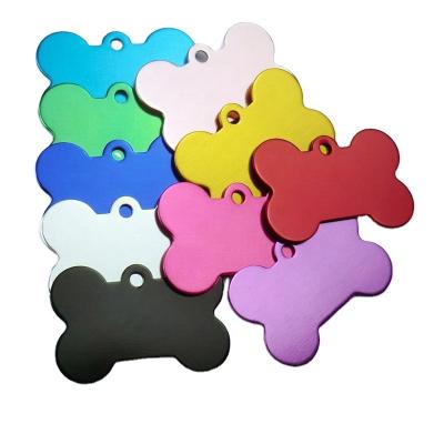 China Blank Africa Sublimation Dog Tags Pendant Cheap Slide On ID Engrave Dog Tag Bone Customized Wholesale Engraved Dog Tag for sale