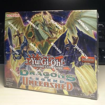 China Gaming Konami Yu-Gi-Oh game! Legend Dragons: Unleashed, The Booster Box, 1st Edition English, Sealed for sale