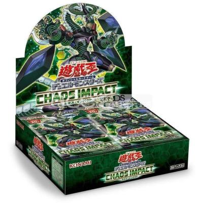 China Gaming Konami Yu-Gi-Oh game! TCG, Chaos Impact, Ejector Box, CHIM, Unopened, Sealed, Japanese for sale