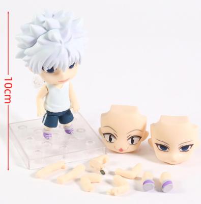 China Movable Detachable Model Toys Cute Gift PVC of Hunter X Hunter Anime Killua Zoldyck Cartoon Model Toy Free Postage Action Number Cartoon for sale