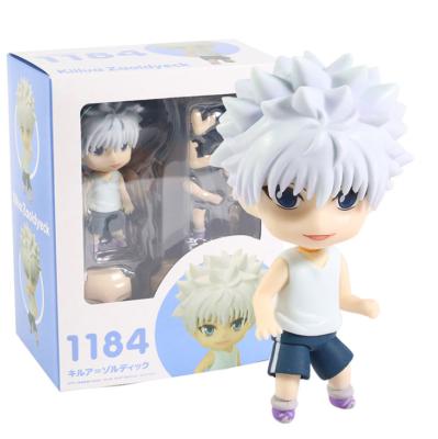 China Retail Postage Hunter X Hunter X Hunter Cartoon Box Toy Free Moving Action Number Killua Zoldyck Cartoon PVC Model Toys Halloween Gift for sale