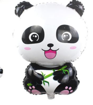 China Fashion Fashion Animal Panda Balloons Figure Toys Foil Balloon Wedding Birthday Party Decoration For Kids for sale