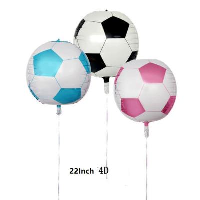 China Fashion Free Shipping 22Inch Fashion Soccer Foil Balloon Balloons Decoration For Birthday Party Supplies for sale