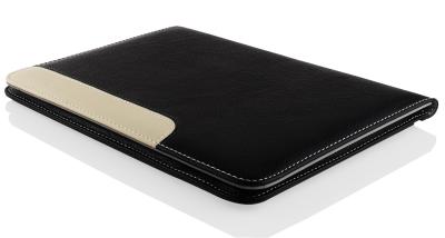 China Ultra Slim Wallet Stand Ipad Air Protective Case Black / White for sale