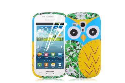 Chine Cas mou de téléphone portable du hibou bleu fait sur commande TPU d'impression pour Motorola Moto G à vendre