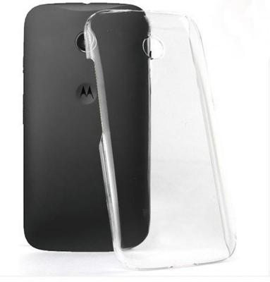 China Clear Crystal Hard Plastic Motorola Cell Phone Case For Moto E for sale