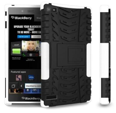 China Shockproof 2 in 1 Hybrid Silicon Cell Phone Blackberry Z3 Cases Back Cover for sale