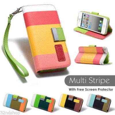 China Colorful Hybid PU Leather Wallet mobile Phone Case For Sony Xperia Z1 ( L39H ) for sale