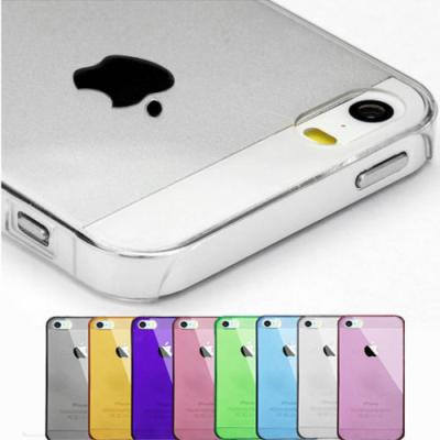 China Ultra Thin Transparent Crystal PC Hard IPhone 5 Protective Case / Cover for sale