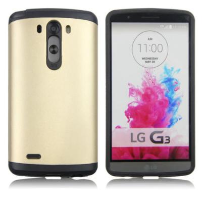 China Moda anti - cubierta elegante híbrida de la caja de la PC de los rasguños + del teléfono de Tpu para LG G3 en venta