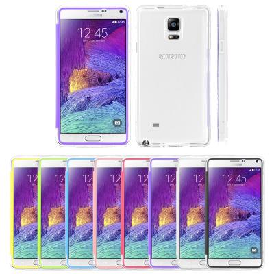 China Samsung Galaxy Note 4 Full Body Touch Screen Clear Back Cover Lightweight for sale