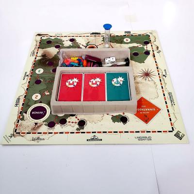 China Supplier Family Paper Kids Board Game Manufacturer Plastic Educational Customized Board Game Custom for sale