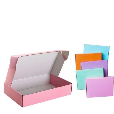 China Free Sample Recyclable Colorful Custom Logo Clothing /Cosmetic/Skincare Paper Box Gift Packaging Boxes for sale