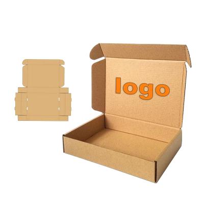 China Recyclable Box Paper Packaging Box Corrugated Cardboard Box For Carrying Wholesale for sale