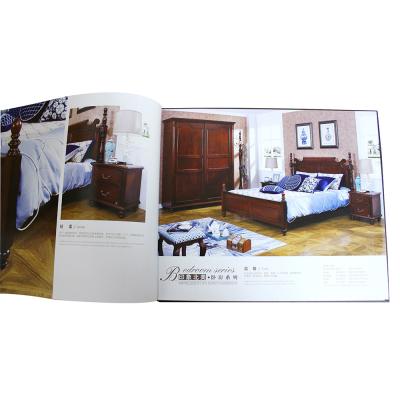 China Eco Friendly Custom Printing Bedroom Furniture Magazine Catalog for sale