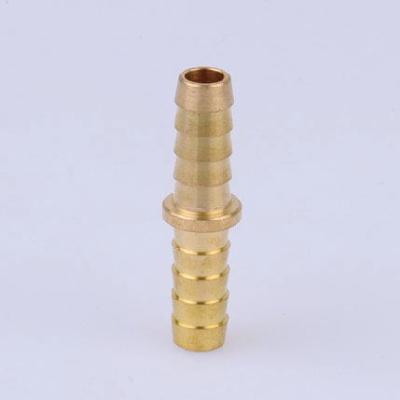 China Pneumatic Fit Pneumatic Double Straight Pipe Burr Pneumatic Part PU Hose Burr Brass Pipe Burr for sale