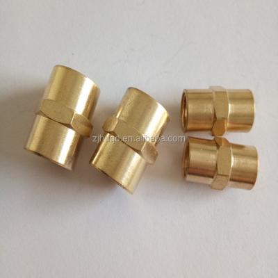 China Copper Brass Cylindrical Nipple Or Tapered Nipple Fitting, Brass Swivel Connector for sale