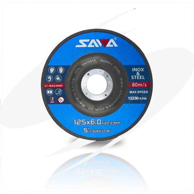 China Polishing Wheel Maker 125x6x22.23mm 5 Inch Grinding Wheel Polish Disc For Metal for sale